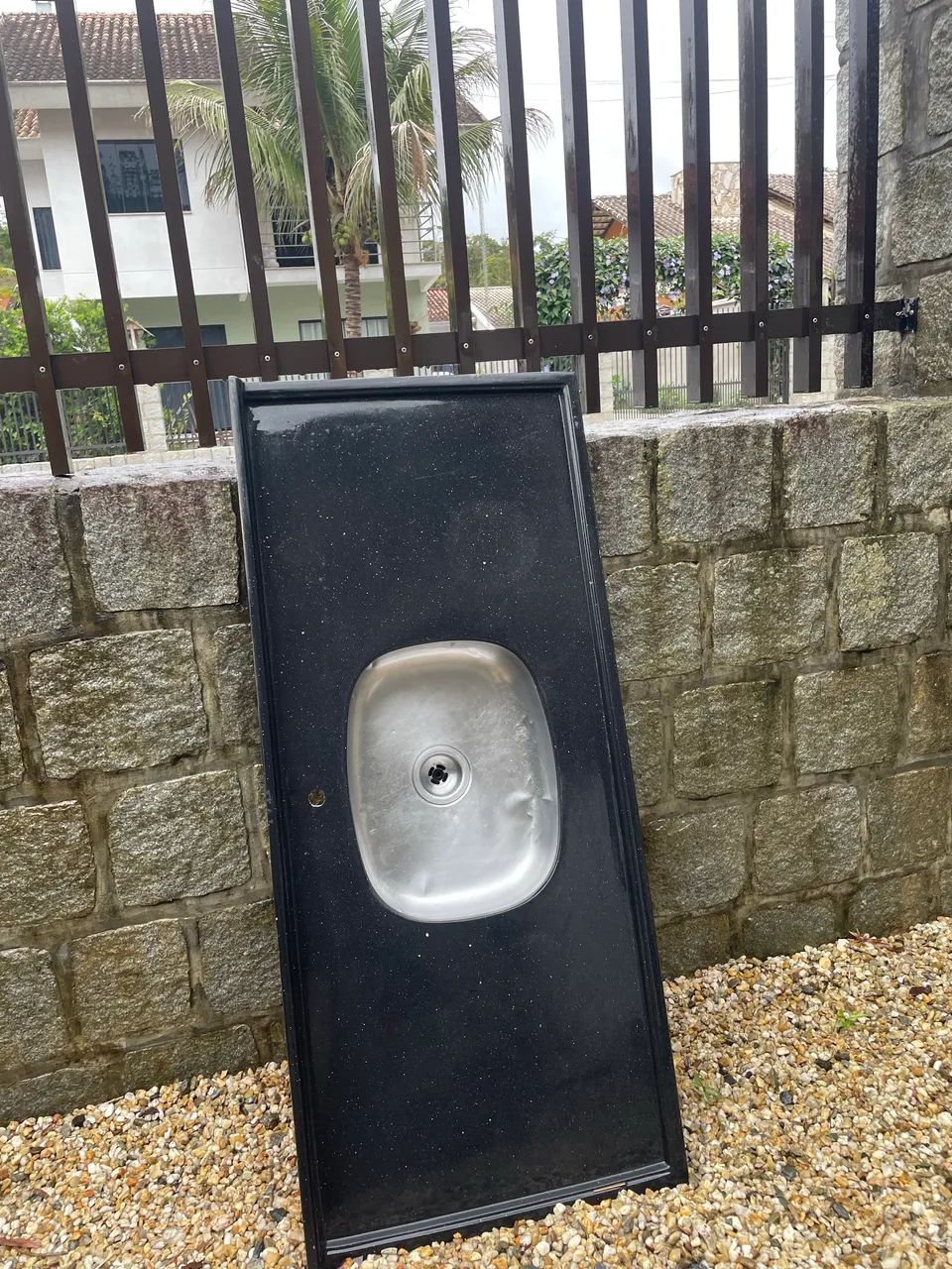 Cuba de granito preto para cozinha64316912687106120