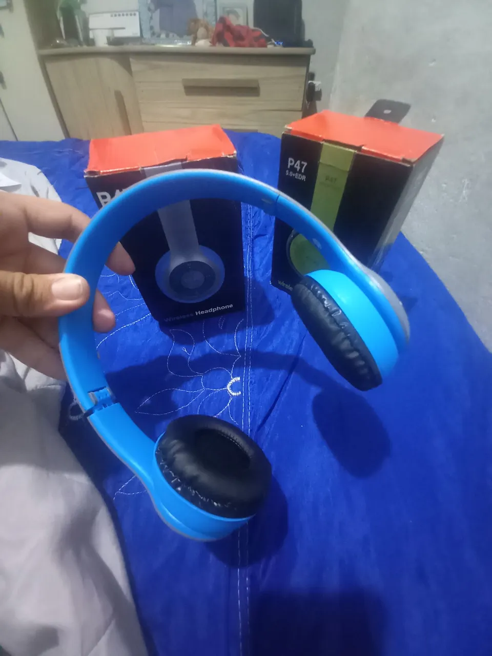 Fone de ouvido Bluetooth P47