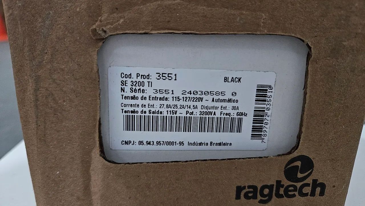 Estabilizador Ragtech Senselaser 3200 VA - Foto 4