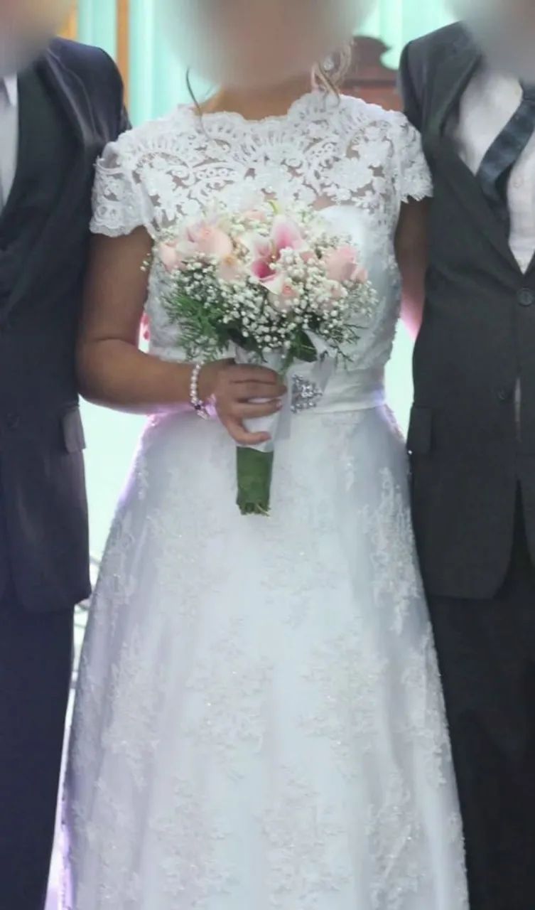 Vestido de Noiva - Usado uma vez