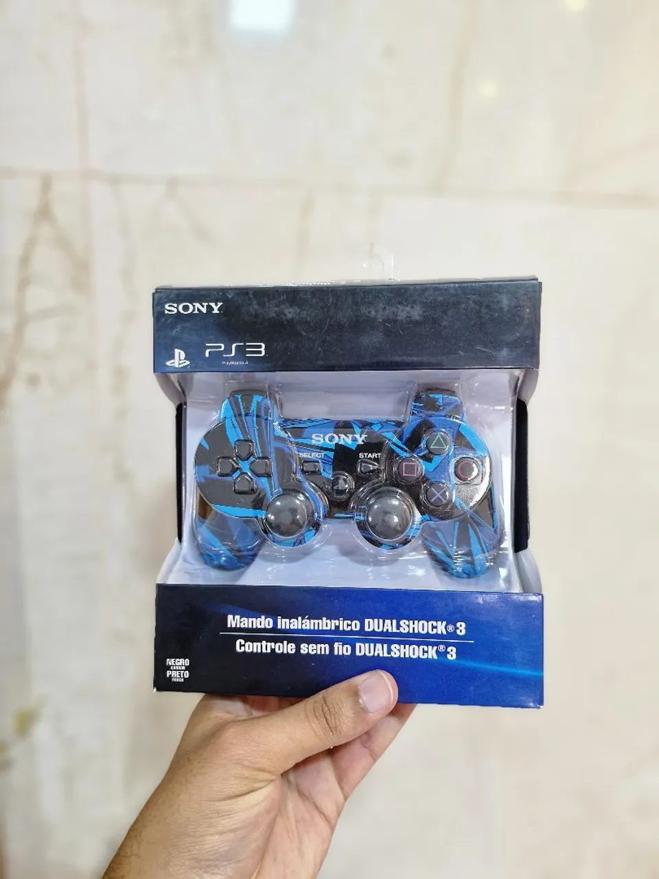 Controle ps3 sem fio colorido só 66.00 Reais