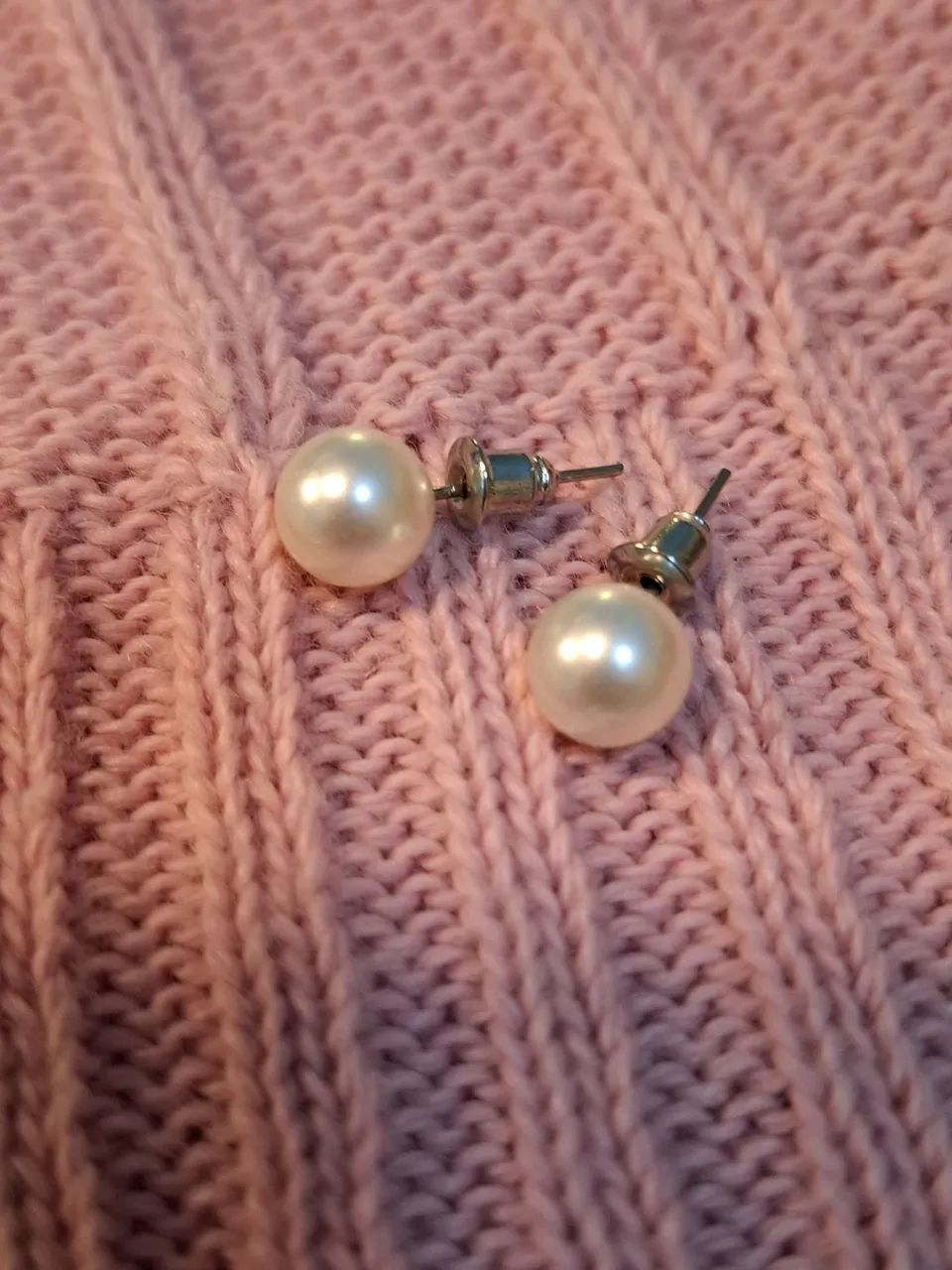 Brincos de pérola