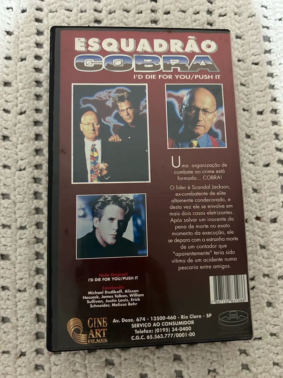 Vhs O Esquadrão Cobra  - Foto 3
