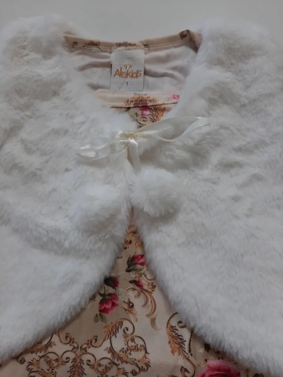 NOVO Conjunto Inverno Infantil Menina Pelúcia - Foto 2