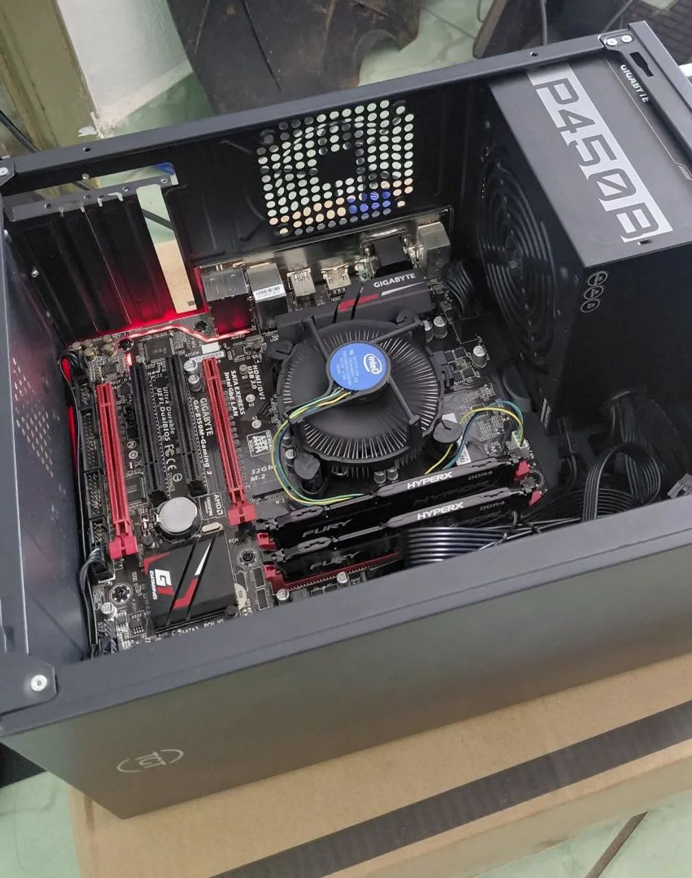 Cpu i3 6100 8gb mobo gaming pego monitor GPU  - Foto 2