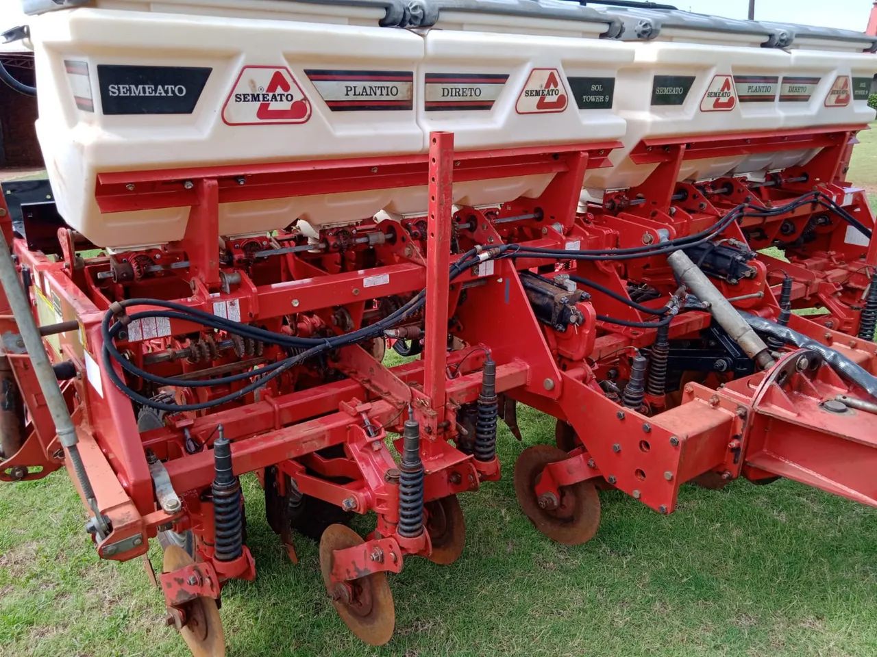 Plantadeira soja semeato sol tower  - Foto 3