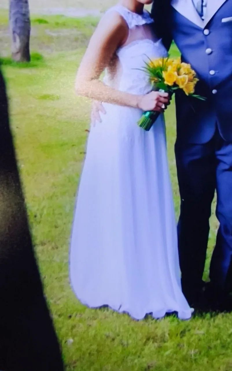 Vestido de noiva (usado uma única vez)  - Foto 2