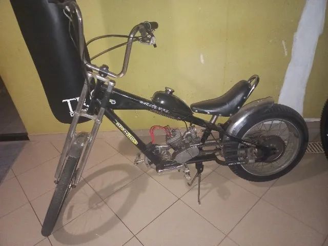 Bicicleta Motorizada Bicicleta Chopper Con Motor Mosquito Caloi