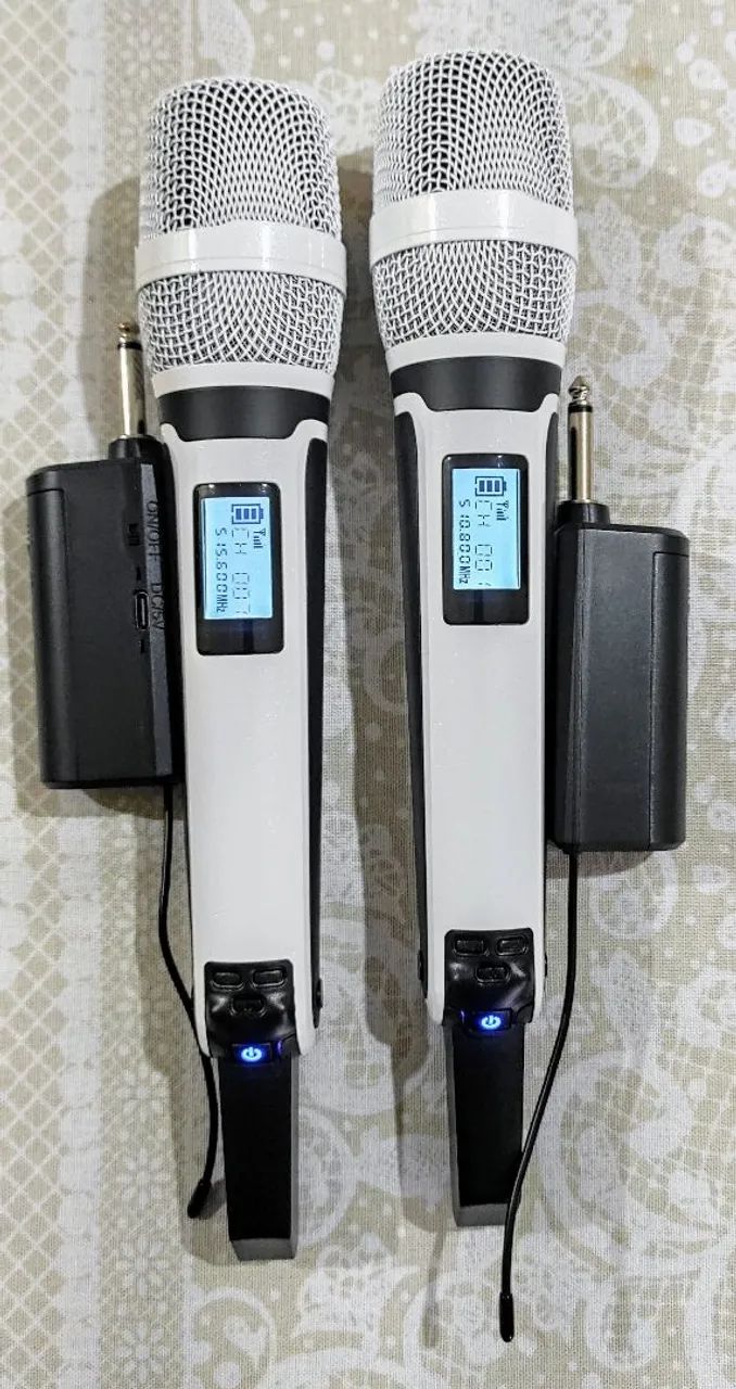 Microfone Sem Fio G-MARK SKM9000 - Profissional - Foto 5