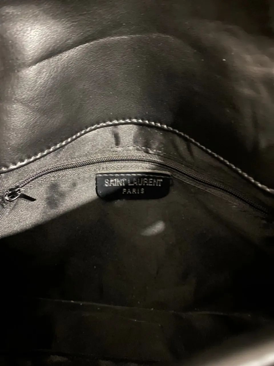 Bolsa Ysl de couro - Foto 3