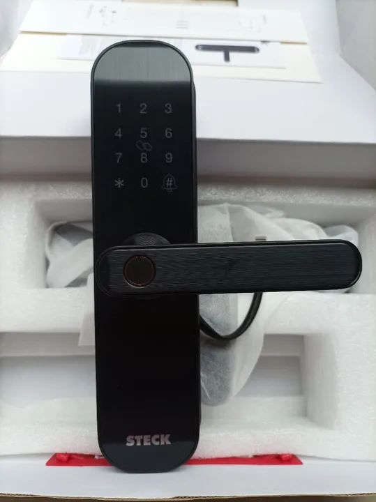 Fechadura Digital Inteligente Smarteck com Biometria - Foto 5