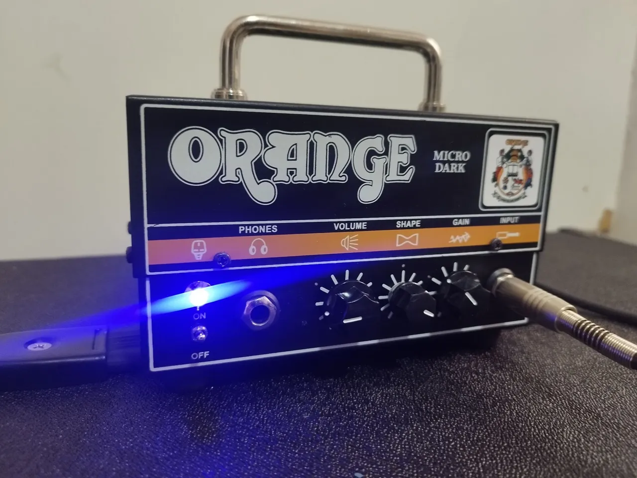 Amplificador Orange Micro Dark 20w Valvulado