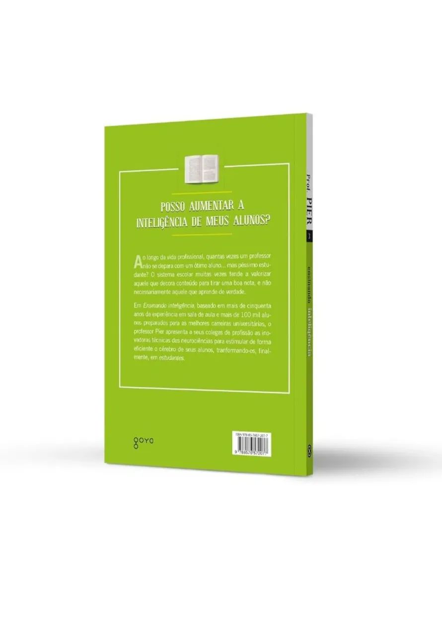Livro Ensinando Inteligência - Prof. Pier - Foto 2