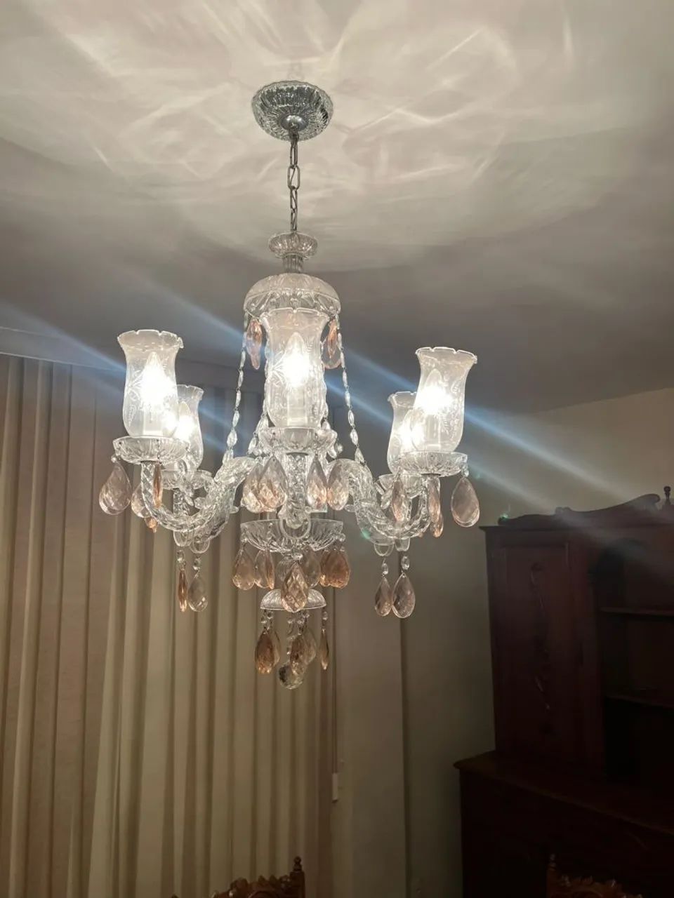 Lustre em Cristal  - Foto 2