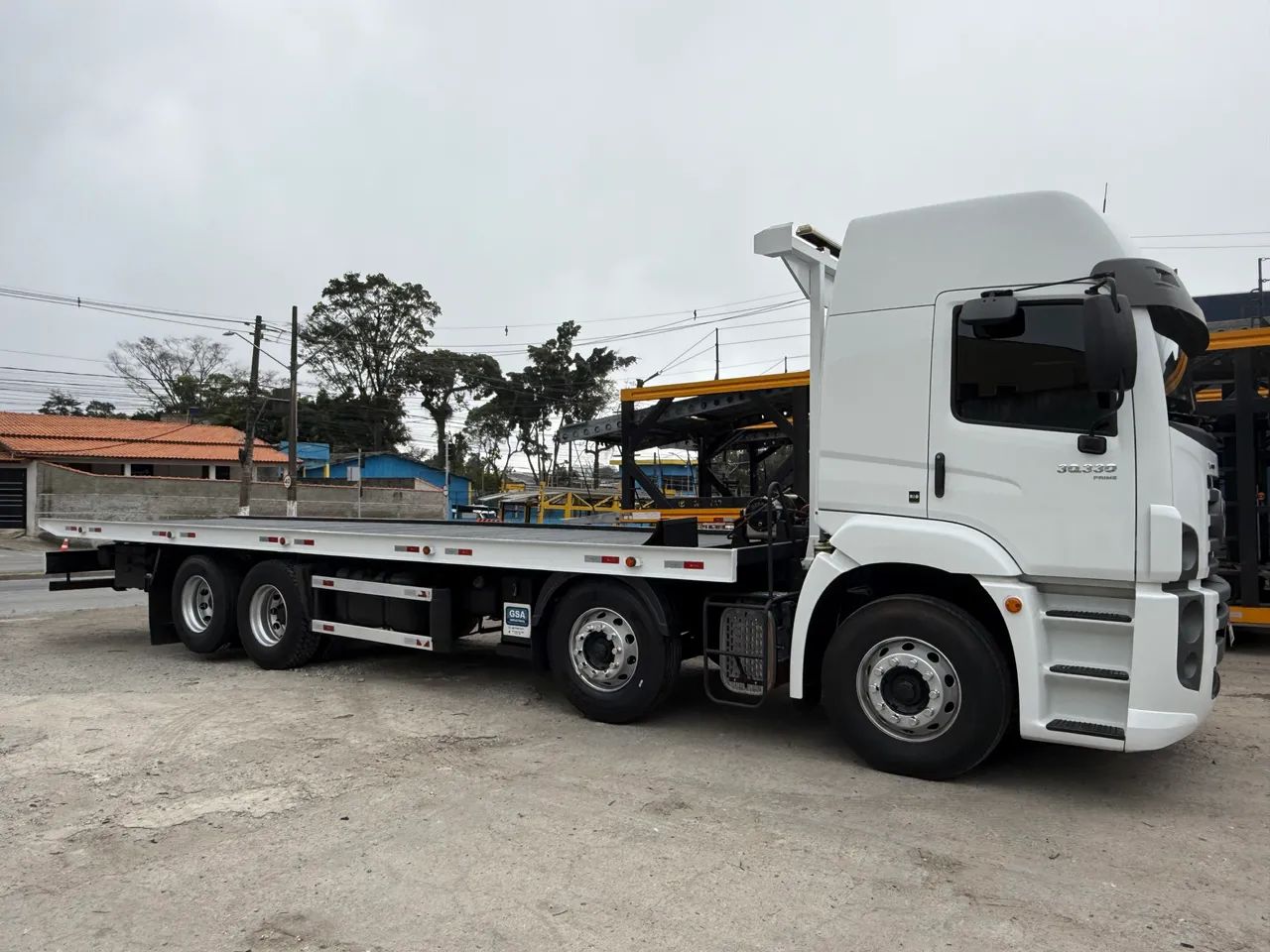 Vw 30330 2023 plataforma prancha guincho 68.000km bitruck  - Foto 3