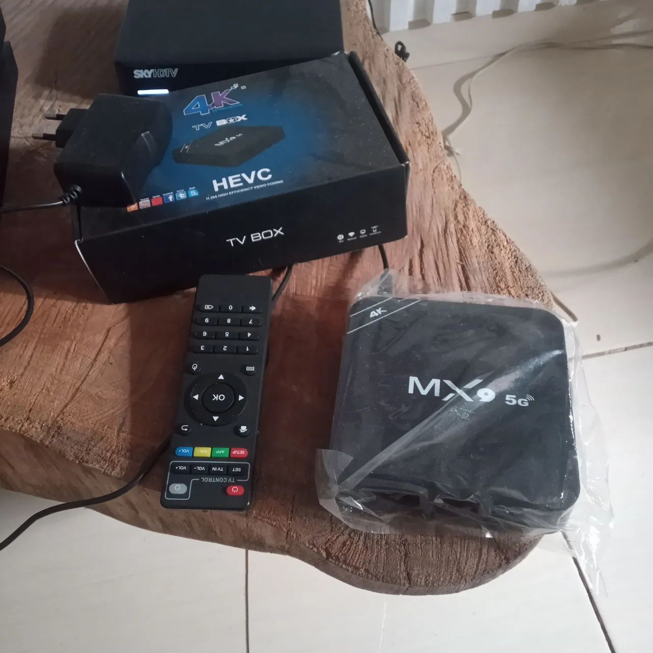 TV Box 4K MX9 5G - Novo