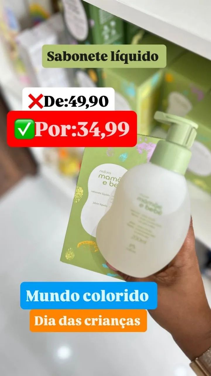 Mamãe e bebê natura em promoção  - Foto 2