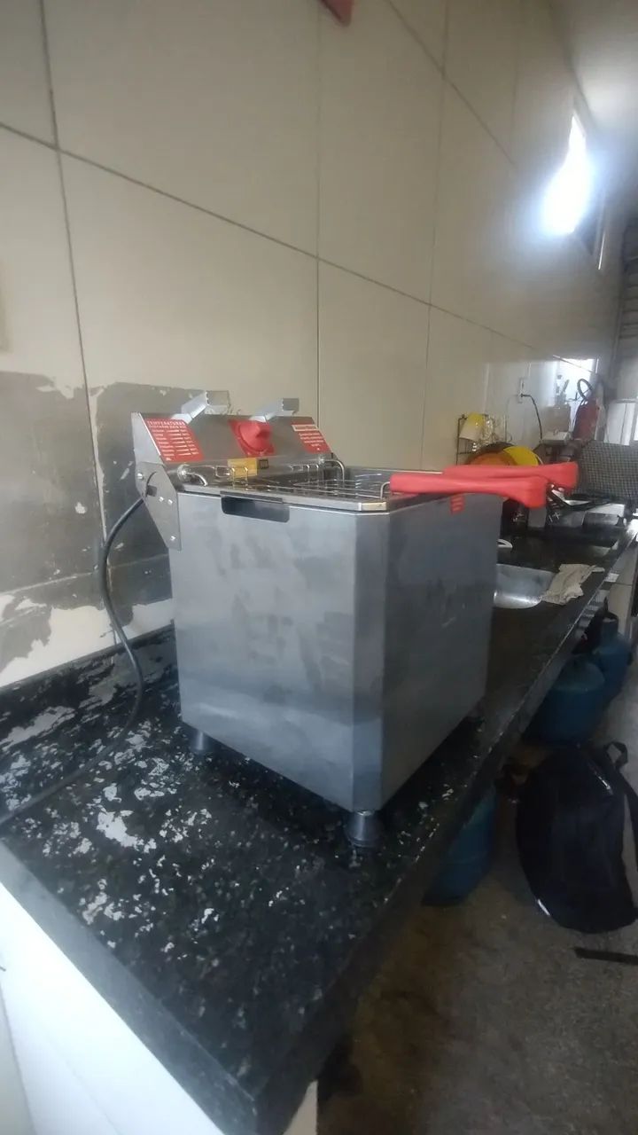 FRITADEIRA ELÉTRICA ÁGUA E ÓLEO 25 LITROS MARCHESONI  - Foto 5