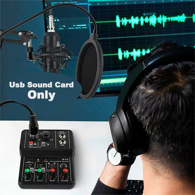 (Produto Novo) Interface de Áudio Teyun Q12 (Com Garantia) - Foto 4