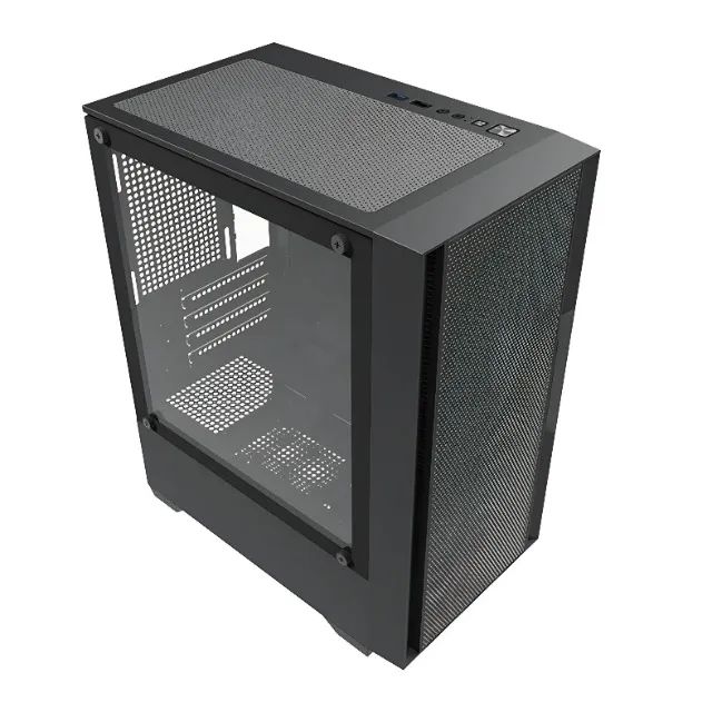 Gabinete Gamer Aigo Darkflash C195M Mesh, Mini-Tower, Lateral de Vidro - Foto 4