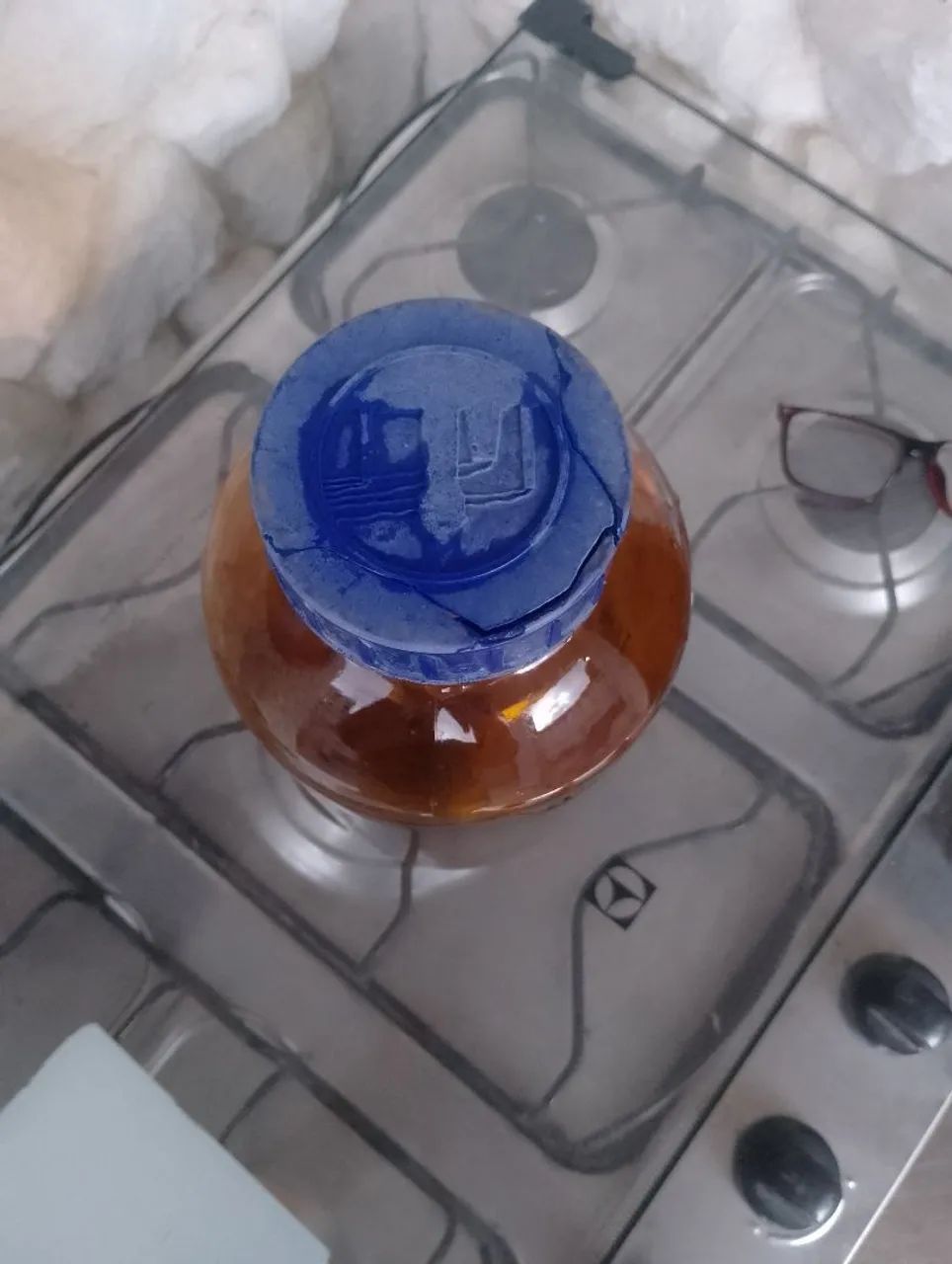 Garrafa de vidro ambar - Foto 6