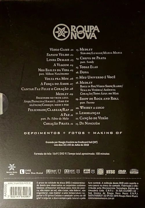 Roupa Nova - 30 Anos Ao Vivo (DVD) - Foto 2
