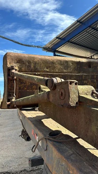 "Lamina de trator de esteira D6 com U 1.150kg 2,90m x 0,85m" - Foto 3