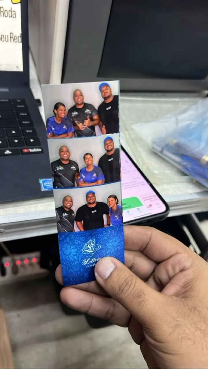 Totem fotográfico Foto cabine