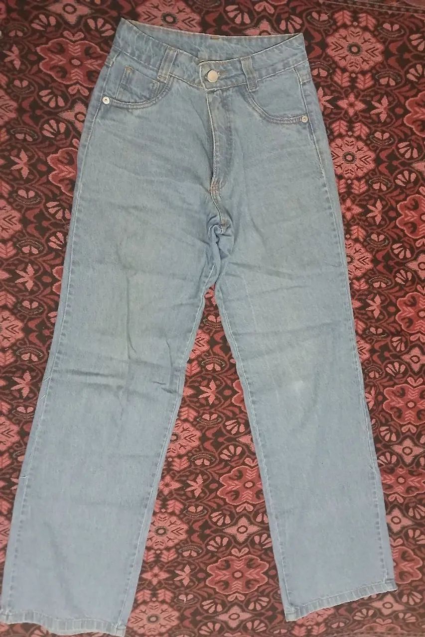 Calça Wide leg Azul Claro - Foto 2