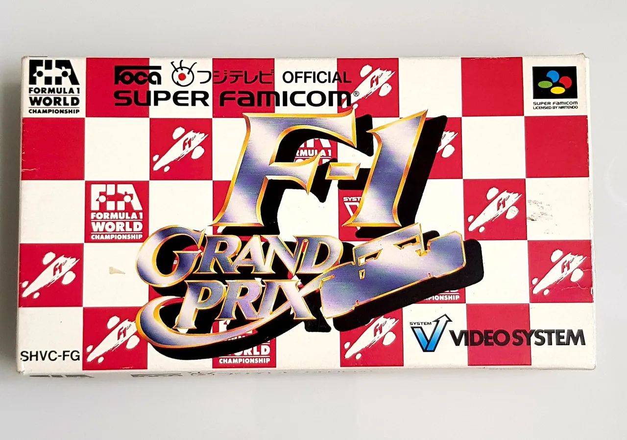F1 Grand Prix - Super Famicom - Jogos de Vídeo Game - Cristo Rei