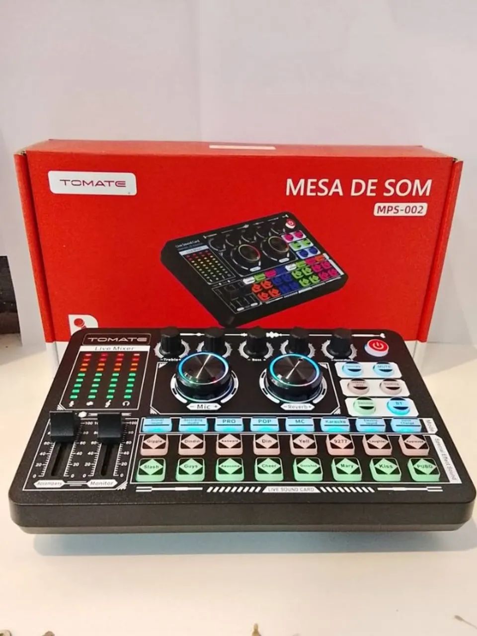 MESA DE SOM PROFISSIONAL TOMATE MPS-002