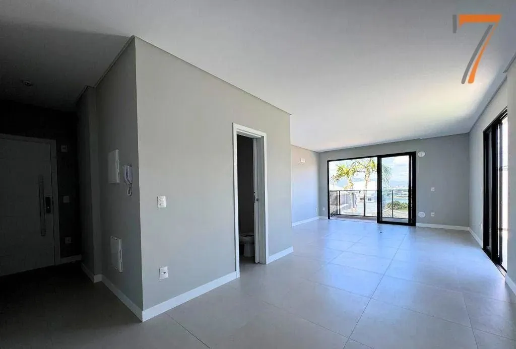 Apartamento com 1 dormitório para alugar, 75 m² por R$ 4.601,24/mês - Coqueiros - Florianó