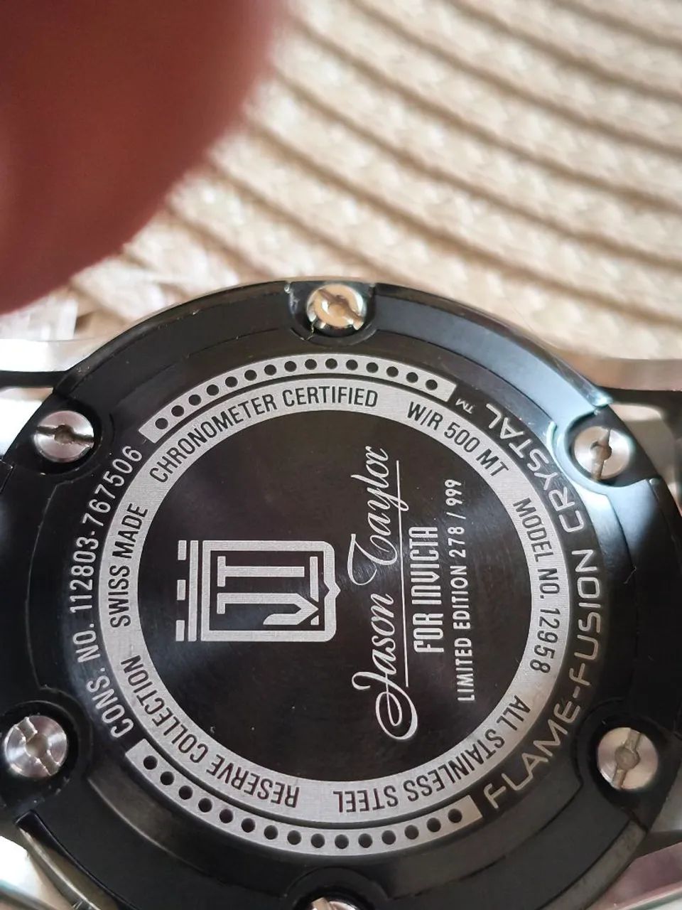 Relógio invicta cronógrafo original suíço  - Foto 5