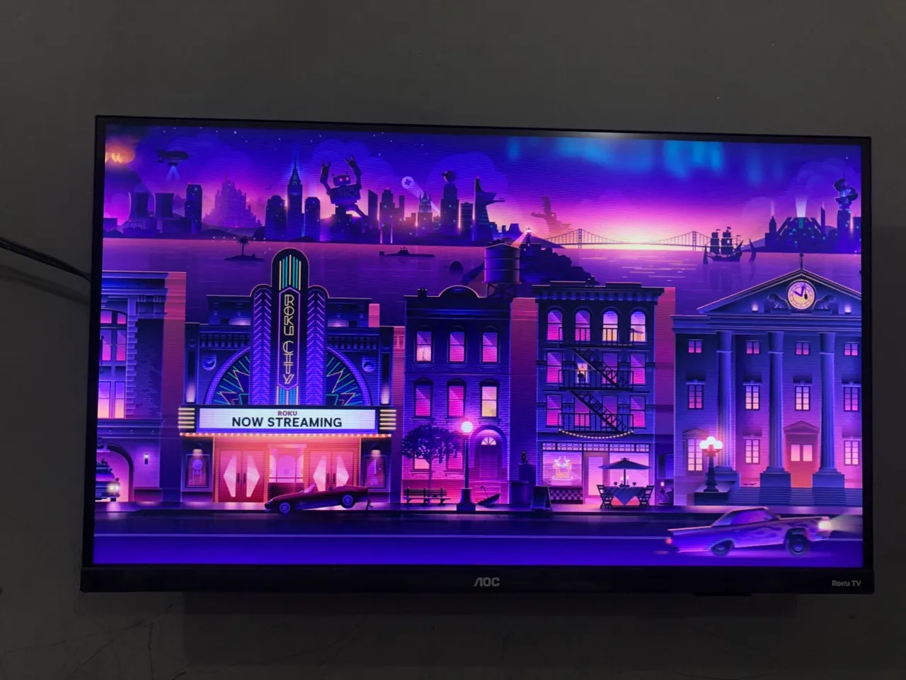 Smart TV AOC - Tela Incrível e Imagens Vibrantes