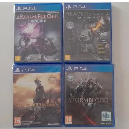 Final Fantasy XIV A Realm Reborn, Heavensward, Stormblood, Shadowbringers