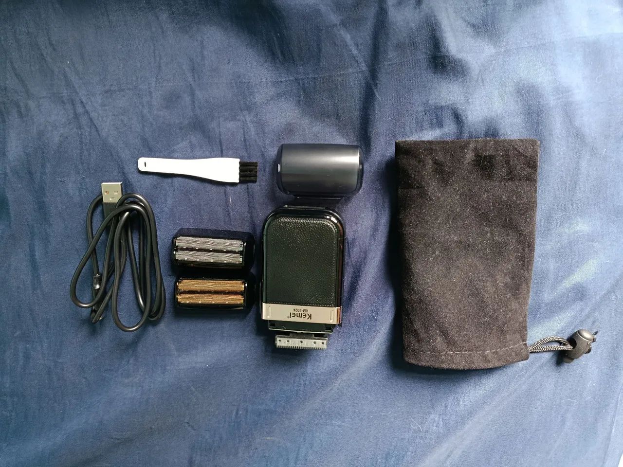 Maquina Corte Profissional Kemei