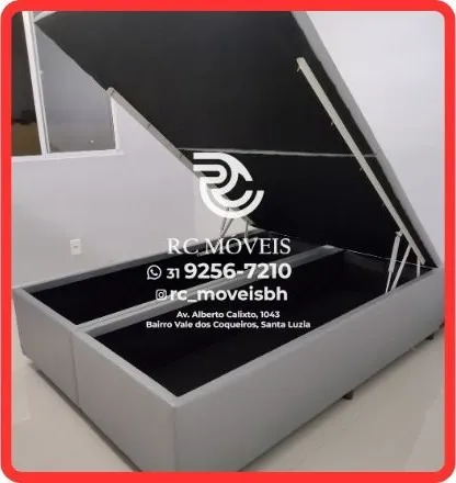 CAMA BAU CASAL BIPARTIDO 1.38X1.88 LIQUIDAÇAO TOTAL