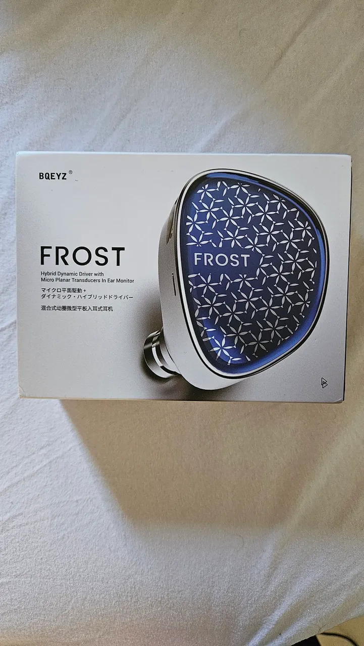 Fone de ouvido BQEYZ Frost - Novo na Caixa