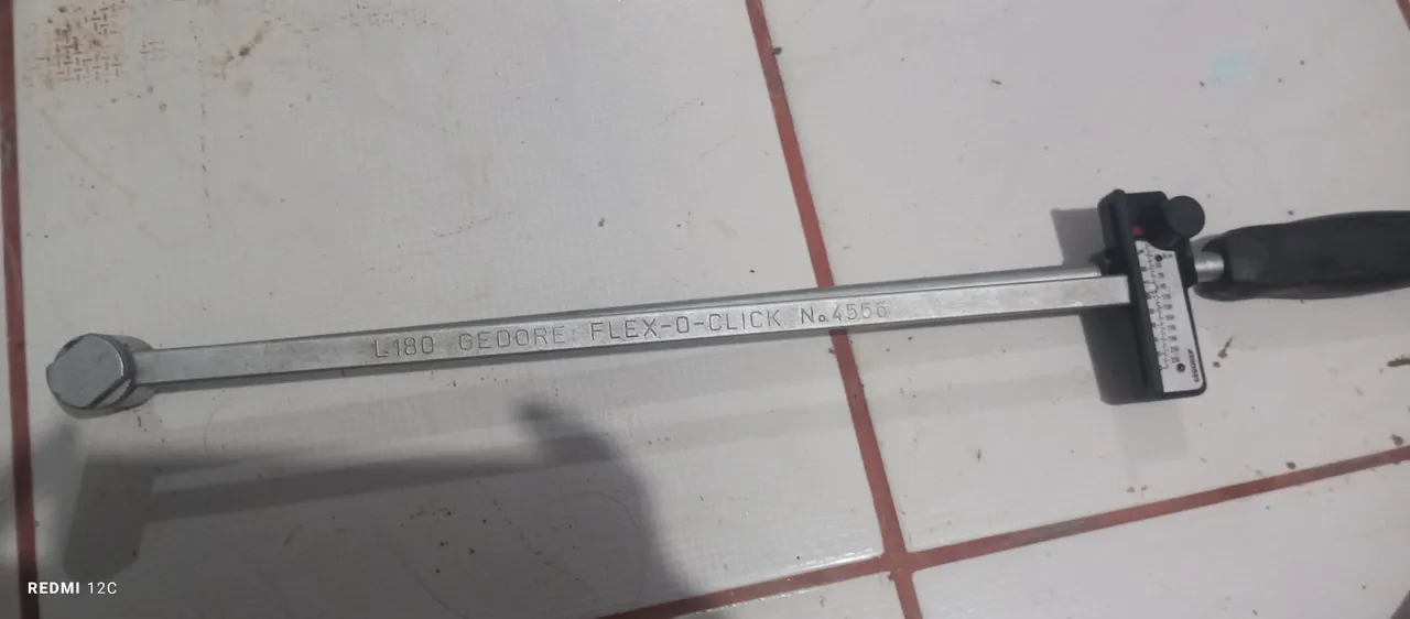 Chave de torque Gedore Flex-O-Click