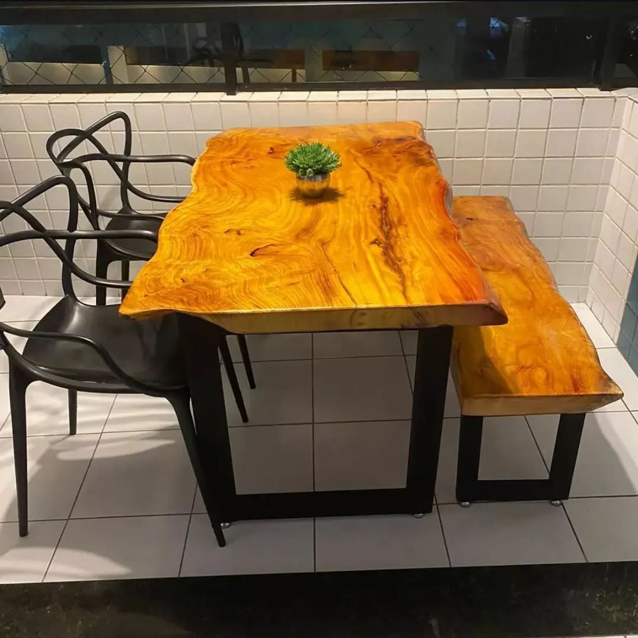 Mesa de Jantar + Banco 64187453025409120