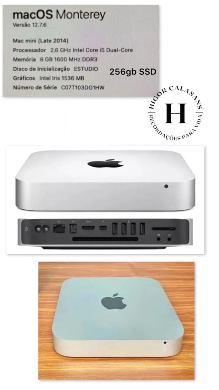Mac mini (Late 2014) - 256gb SSD 