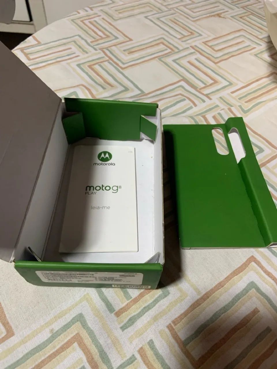 Caixa do Moto G8 Play - Foto 3
