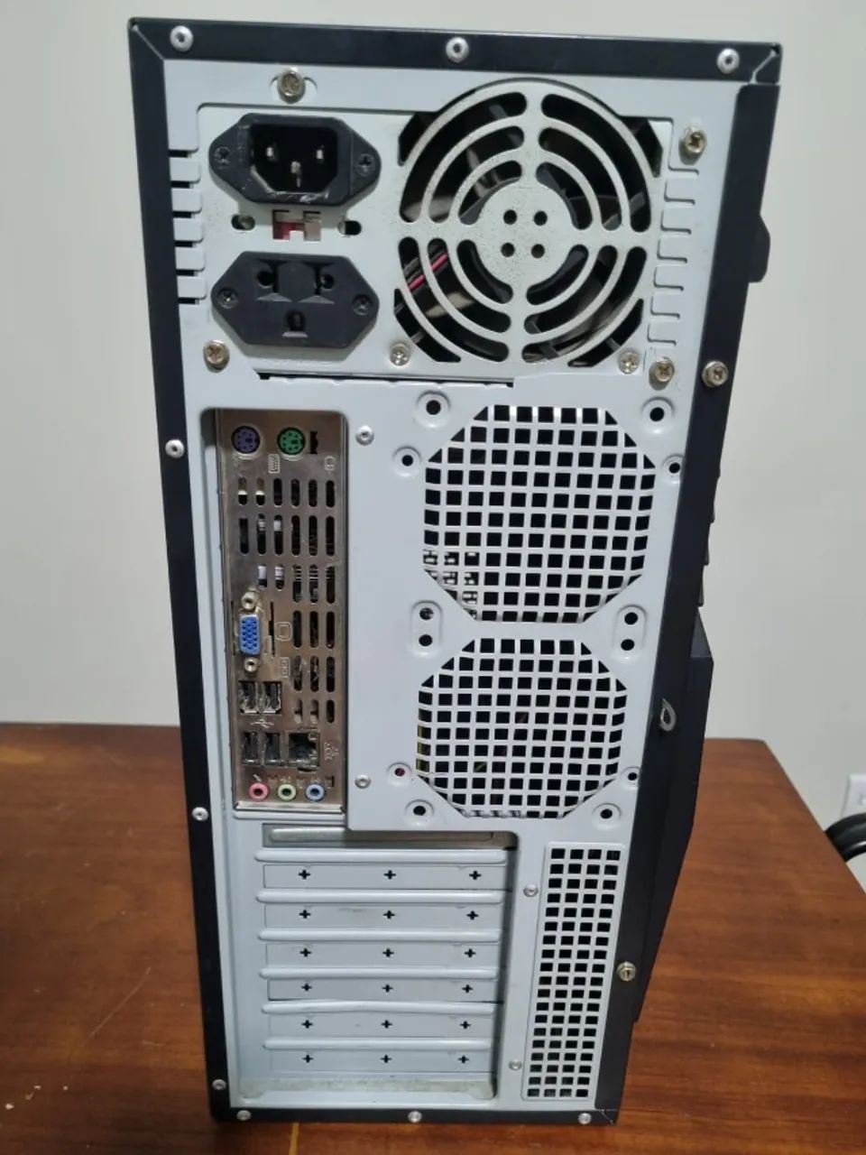 PC Intel Core 2 Duo, 4gb, HD 500gb, win 10, gabinete Gamer - Foto 5