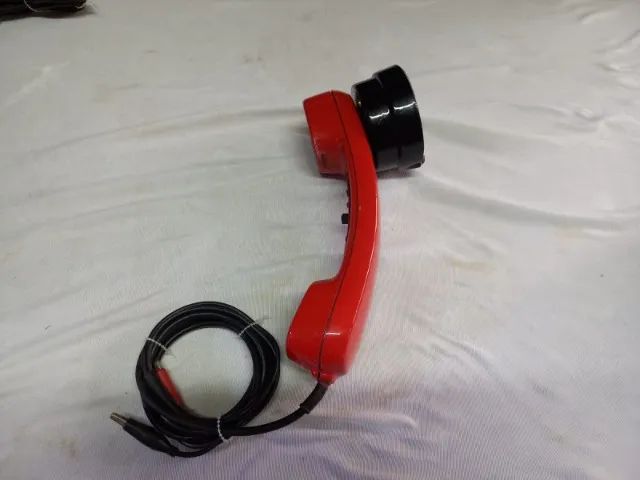 Telefone Antigo Para Decoração Vermelho - Foto 3