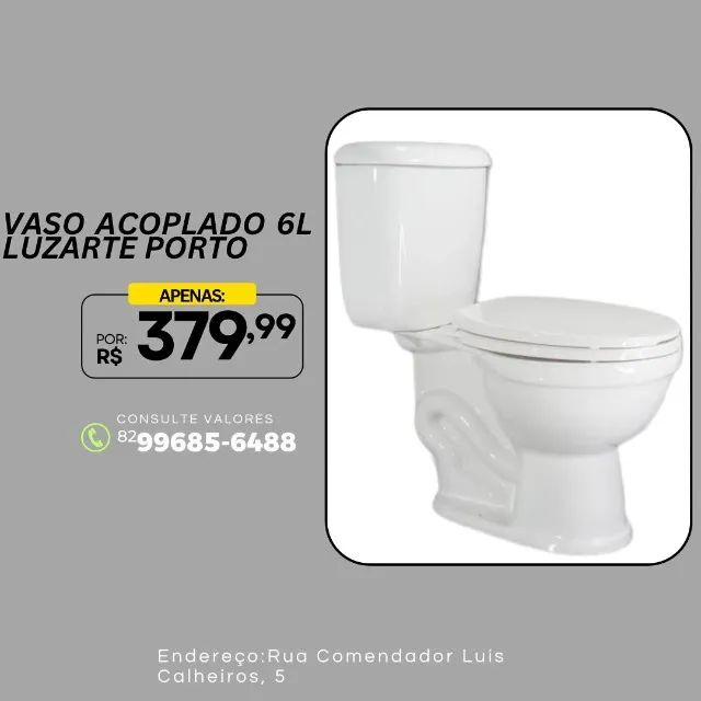 VASO ACOPLADO LUZARTE PORTO - 6L