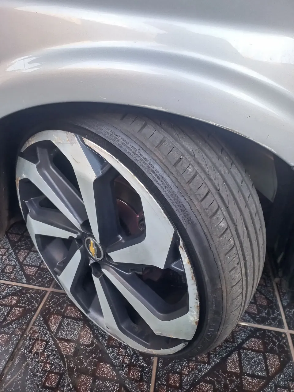 Roda de liga leve aro 17 Chevrolet
