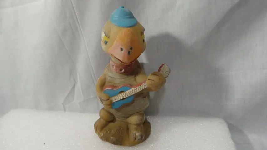 Abajur luminária incompleta antiga tartaruga vinil walma brinquedos - Foto 2