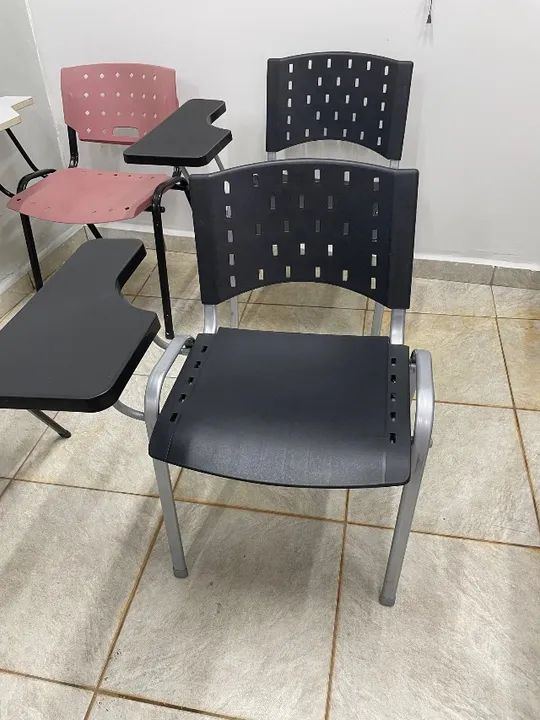 Kit 16 cadeiras universitárias  - Foto 2