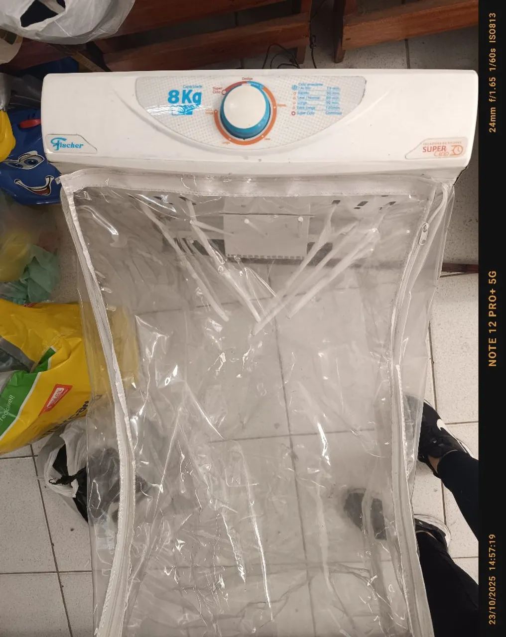 Secadora de roupas 8kg Fischer super ciclo - Foto 2