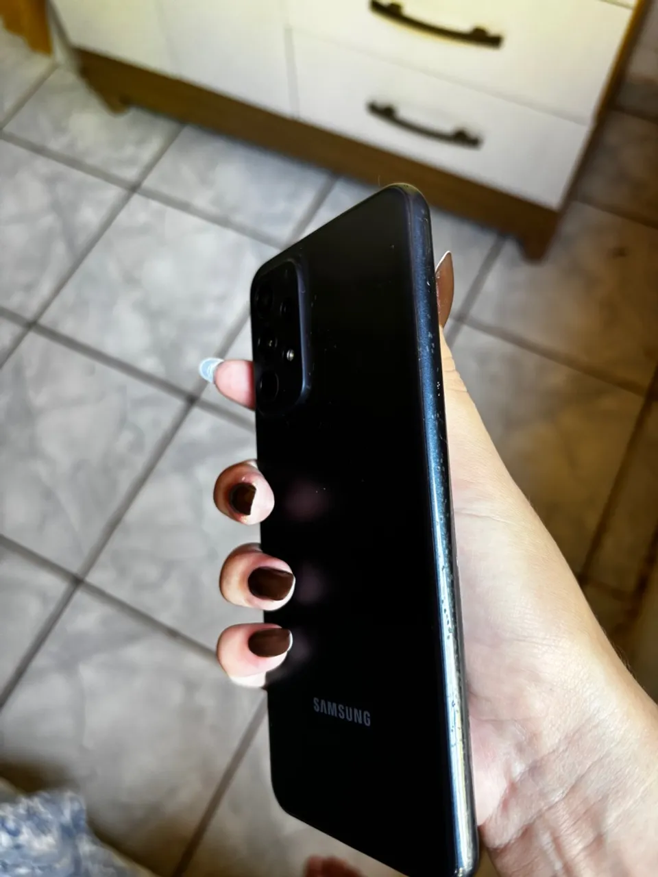 Samsung A23 com Tela Quebrada - Funciona Normal!
